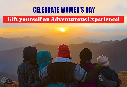 Celebrate Women's Day- Gift Yourself an Adventurous Experience! 